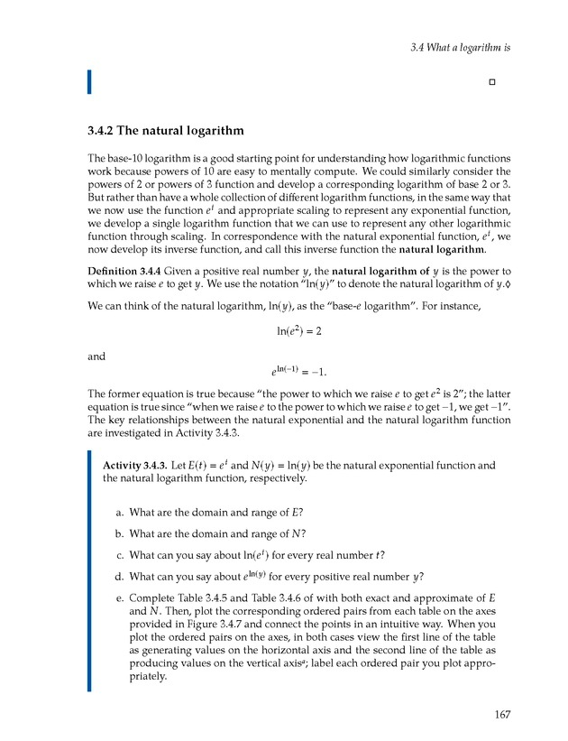 Active Preparation for Calculus - Page 167